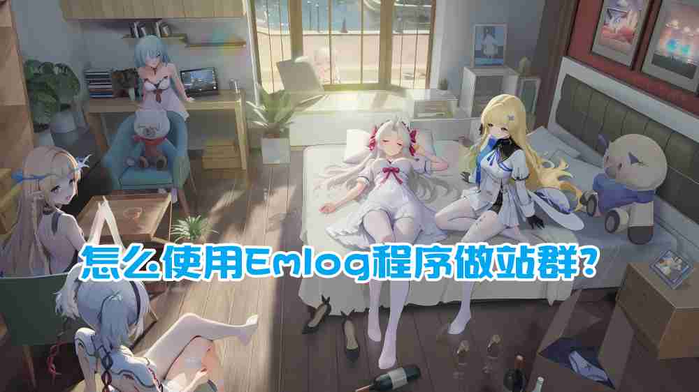 樊不烦：怎么使用Emlog程序做站群？